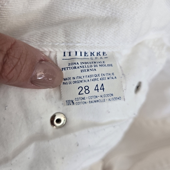 White VERSACE denim pants - Picture 6 of 8